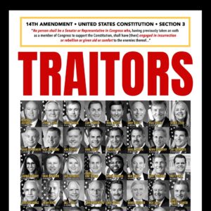 Michael Moore Instagram - The other day on my podcast I read aloud 121 names of members of Congress, all of them Republicans. They each share two things: 

1. On January 6, 2021, they all voted to illegally overturn the 2020 presidential election, effectively participating in an attempt to stage a coup, overthrow the U.S. government, prohibit Joe Biden from entering the White House & reinstall Donald J. Trump as an unelected president of the United States; and

2. On November 8, 2022, their actions to stage this coup & commit sedition were rewarded when the voters in their mostly gerrymandered districts returned them to a new term in Congress that begins two weeks from this Tuesday. And now, on January 3, 2023, all 121 of them will each put their hand on a Bible and, lying through their teeth (perfectly fixed & whitened, thanks to their free socialist Congressional health care), will “swear to protect & defend the Constitution of the U.S. against all enemies, foreign & domestic.”

Does this strike anyone as a bit odd? Doesn’t it seem like if you tried to overthrow the gov’t you should no longer be allowed to be a part of it? That if you provided aid & comfort to those who ransacked Nancy Pelosi’s office and spray-painted “C**T” on her wall, or if you, as a member of Congress, stood and voted for sedition through legislative action (either to secede from the Union or to prevent an elected President from taking office), you are Constitutionally prohibited from taking your seat on January 3, 2023?

Yes, that is exactly what the 14th Amendment of the Constitution says, ratified by both Houses of Congress AND three-quarters of all the states in the summer of 1868. 

14TH AMENDMENT 
Section 3: Disqualification from Holding Office

"No person shall be a Senator or Representative in Congress who, having previously taken an oath as a member of Congress to support the Constitution, shall have [then] engaged in insurrection or rebellion or given aid or comfort to the enemies thereof...”

There are few clauses in our Constitution, though written & amended through more than two centuries, that could not be more clear and more relevant to the threat we face today…

Continue reading at MichaelMoore.com