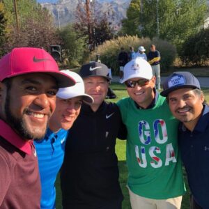 Michael Peña Instagram - Awesome playing  it’s these guys! @zjohnsonpga @boydsummerhaysgolf @cameron__champ @tonyfinaugolf
