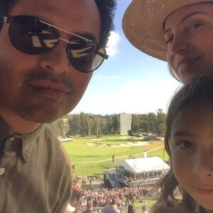 Michael Peña Instagram - A little golf family outing. Thanks @genesisopen & @pgatour and congrats to @tonyfinaugolf on a great weekend and #bubbawatson on his win!