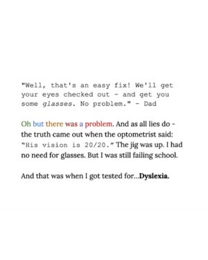 Michael Provost Instagram - We are a few days into the T-shirt Drive for @madebydyslexia and @barbarabushfoundation to Champion Dyslexic Thinkers and work towards Raising Literacy Rates. If you’re able to contribute - the link is in my bio. You can also help just by making time to read yourself or encouraging others. Or by checking out Made By Dyslexia’s YouTube/Online Resources. #dyslexicthinking #literacymatters 📚❤️