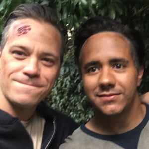 Michael Raymond-James Instagram - #TBT with my guy Krispy @jgabbagabba BTS on #TheFinestHours One of the greatest shoots of my life. Such an honor to be a part of such an incredible true story and to be amongst so many great artists and friends like this dude