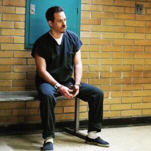 Michael Raymond-James Instagram - “And who’d think in elementary...Hey, I’d see the penitentiary, one day...”

Just kidding, it’s only county lockup. And, just kidding, it’s only a still from Tuesday’s ALL NEW @bigskyabc TWO HOUR return. Actually, think of these pictures as @iamkyleschmid posing with a cactus, I’ll let you work out who’s the cactus and who’s @iamkyleschmid ...

Until then, catch-up on all the action on HULU and Tune In to ABC on Tuesday April 13 at 10/9c to see what happens

Whoops, my bad, guess it starts at 9/8c 🤷‍♂️