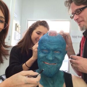Michael Rooker Instagram - A few more photos from the beginning makeup test for Yondu over in the UK...as you can see we’re starting to get closer to the Final look. It took a few more Makeup sessions to eventually get the finished look.......If I remember correctly I think it took us 1 to 2 weeks of testing. And then we had to add in those amazing teeth that ended up fitting perfectly after a few weeks of testing and retesting and shaping and reshaping but that’s another story for another day.