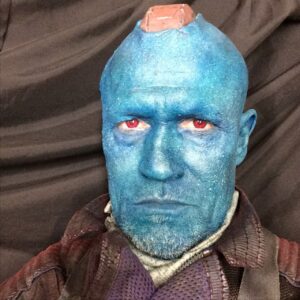 Michael Rooker Instagram - A few more photos from the beginning makeup test for Yondu over in the UK...as you can see we’re starting to get closer to the Final look. It took a few more Makeup sessions to eventually get the finished look.......If I remember correctly I think it took us 1 to 2 weeks of testing. And then we had to add in those amazing teeth that ended up fitting perfectly after a few weeks of testing and retesting and shaping and reshaping but that’s another story for another day.
