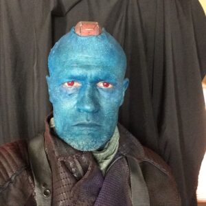 Michael Rooker Instagram - A few more photos from the beginning makeup test for Yondu over in the UK...as you can see we’re starting to get closer to the Final look. It took a few more Makeup sessions to eventually get the finished look.......If I remember correctly I think it took us 1 to 2 weeks of testing. And then we had to add in those amazing teeth that ended up fitting perfectly after a few weeks of testing and retesting and shaping and reshaping but that’s another story for another day.