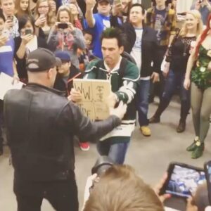 Michael Rooker Instagram - fun crazy stuff that happens at convention.......when we could do conventions...... this happened as I was basically going to lunch...OK,OK,OK.....I all ways forget  to tag people  @jdfffn