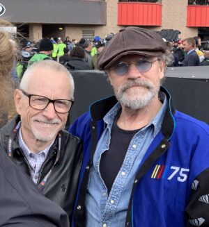 Michael Rooker Instagram - #legend, Mark Martin, and Yours truly……. I am such a fan.
