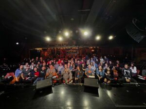 Michael Rosenbaum Instagram - another sold out show last night. what great fun. we loved doing smallville nights with you and reading old scenes.  you were all amazing. and the live pod was phenomenal. you really brought it guys. thanks to all our patrons. we love ya. 

#smallvilleforever #smallville #talkvillepodcast