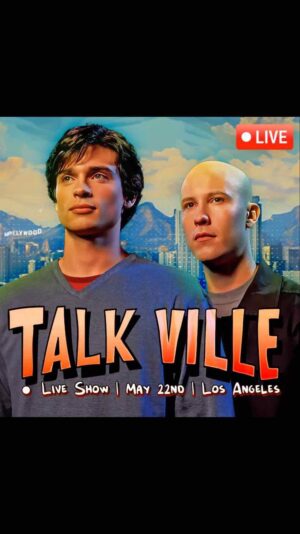 Michael Rosenbaum Instagram - At long last, we’re doing it live… join Tom Welling and Michael Rosenbaum Wednesday May 22nd in Los Angeles for our very first live Talk Ville Podcast. This is going to be an evening you won’t forget… and tickets will go fast… so pick yours up and we’ll see you there: talkvillelive.com 
𝙇𝙞𝙣𝙠 𝙞𝙣 𝙗𝙞𝙤 

#Talkville #livepodcast #smallville #clarkkent #lexluthor #tomwelling #michaelrosenbaum