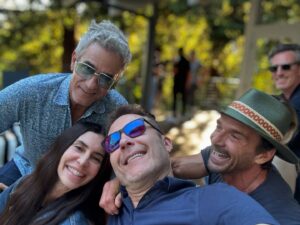 Michael Rosenbaum Instagram - Hanging with some good buddies yesterday. always make time for friends no matter how busy you think you are.