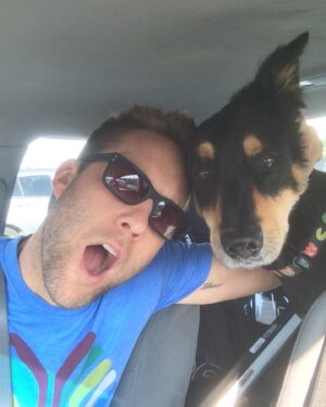 Michael Rosenbaum Instagram - My buddy Irv went to doggie heaven 3 years ago today. I didn’t even realize it, until my friend Jessica told me… but the day I got little Charlie was 2 years to the day that Irv passed away. It was meant to be. There’s no doubt in my mind that life is exponentially better with dogs in your world. Adopt one now at the @theanimalrescuemission a wonderful non-profit run by my dear friend @shirascottastrof 

#dogslife #lovemydogs