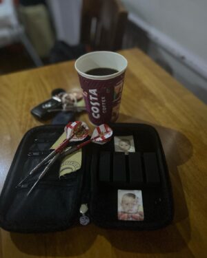 Michael Smith Instagram - It’s another early one. And hey @costacoffee hit me up yeh 😝. Need this Americano with extra shots of espresso haha.