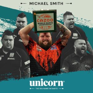 Michael Smith Instagram - We have been a team for the last decade. I’ve try my hardest to make it work from my first event win my first major final. then to win my first WS event to my first major. and to leave unicorn as the reigning world champion and world number one. I’d say we did pretty good as a partnership and we leave on the best terms possible. I only wish success for team @officialunicorndarts and all their players in the future moving forward