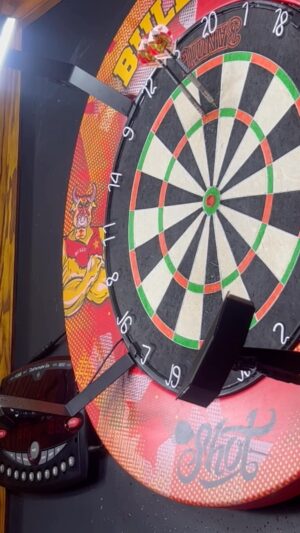 Michael Smith Instagram - Just a day ruining the treble today. New boards please @shotdarts