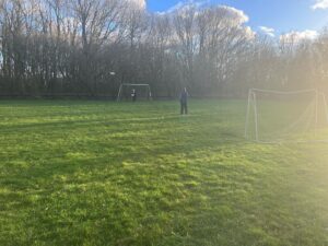 Michael Smith Instagram - Not the best day. But to get back home and get on the kids football pitch. You can’t beat it.