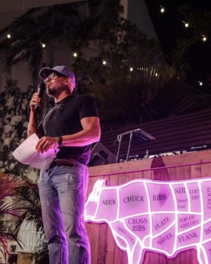 Michael Symon Instagram - An epic night hosting steak and whiskey this weekend at @sobewff … so great to see the steak and whiskey scene down here in Miami … thanks to everyone who came out!!!