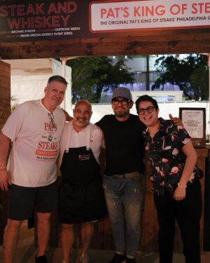 Michael Symon Instagram - An epic night hosting steak and whiskey this weekend at @sobewff … so great to see the steak and whiskey scene down here in Miami … thanks to everyone who came out!!!