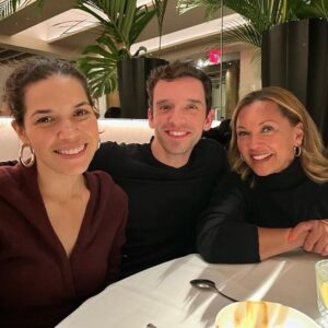 Michael Urie Instagram - Still got it. Heart restored after dinner with these two. #uglybetty #reunion