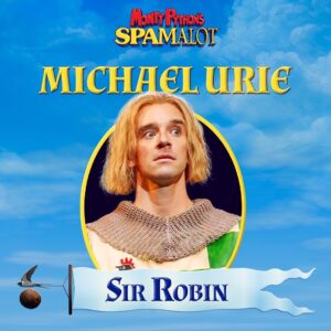 Michael Urie Instagram - Come find your grail on Broadway! #spamalot