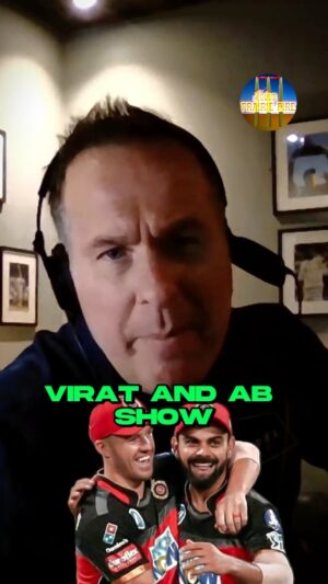 Michael Vaughan Instagram - Gilly came out with the most UNBELIEVABLE stat on Virat Kohli 🇮🇳 during the show this week!

#ClubPrairieFire