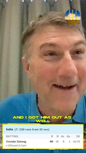 Michael Vaughan Instagram - Ronnie Irani 🏴󠁧󠁢󠁥󠁮󠁧󠁿 is the guest on the show 📺 this week and the all rounder has a reply 😯 for Virender Sehwag 🇮🇳 after he said he was his favourite bowler to face 😂 

Link 🔗 in bio for the full episode 🔥 

#ClubPrairieFire