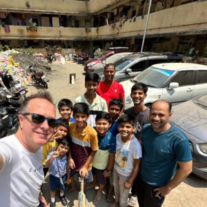 Michael Vaughan Instagram - Thanks for the game guys .. See you all tomorrow for Day 2 .. #Mumbai #India