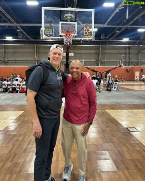 Michael Wilbon Instagram - Harrisburg, Pa.—Don’t think a successful broadcast career is all Brian Scalabrine is up to. Coaching a killer AAU team(s) is way up on the list of priorities! Our DC Blue Devils saw enough of Coach Scal’s 
White Mamba team this morning!