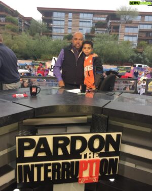 Michael Wilbon Instagram - What happened to my little boy??? ➡️ Happy to be with him, compliments of the @warriors, today on #FathersDay instead of at Game 7 in SF..