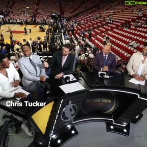 Michael Wilbon Instagram - The Commish, the DJ, Chris Tucker, Le Batard, Windhorst, and the Boys! Just a Baller Week at the Finals in Miami!!!

Now back to Denver with the NBA Countdown crew for Game 5…

📷 for pic 4: Allen Kee/@espn_images