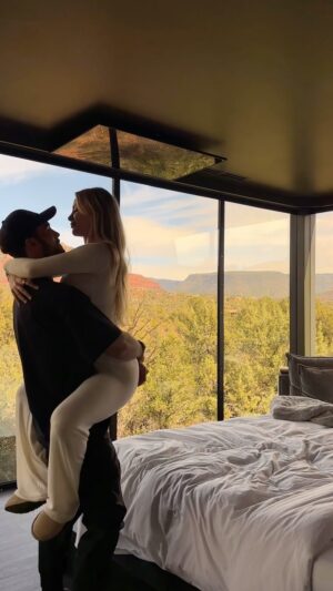 Michael Yerger Instagram - my 4 time valentine 🖤 @daisykeech