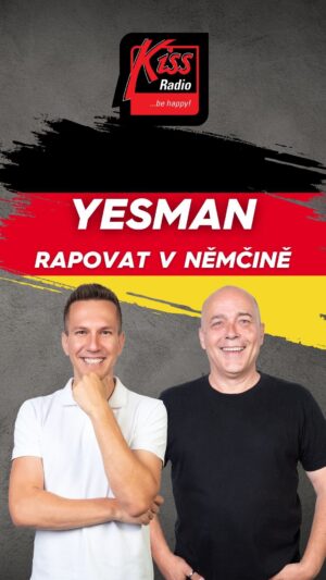 Michaela Dinh Instagram - Roman s Tomášem si v Yesmanovi střihli raperský duet - v němčině. 😆 A na to, že ani jeden neumí ani hlásku německy, tak se do úkolu pustili se vší vervou. 💪

#kissradiokiss #behappy #yesman
