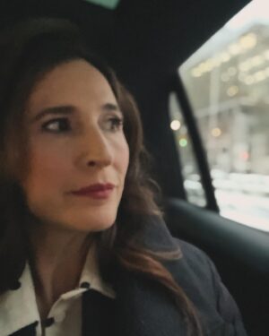 Michaela Watkins Instagram - So so so many thank yous for @levelfilm in Toronto throwing Suze a “coming out” party. #suzefilm drops 2/23 in theaters all over Canada. This film is near and dear to me and thank goodness for @mynameislinsey and @imdaneclark for this fantastic experience. I drank too many “empty Nester” cocktails and hunt with some of Toronto’s finest chicks. Was great to be reunited with some of the cast. @charles_gillespie @sarawais @rainbowsun 

I also loved the hell out of this suit that fit like it was made for me. So thank you @paulsmithdesign and a trillion thank yous for my new bag from @shopclarev in which @clarevivier actually handed me her own personal clutch. I promise to give it a nice home and use it endlessly. Too generous she is. 

Styling: @kimmyerin 
Hair/ Makeup : 
Suit and blouse: @paulsmithdesign 
Clutch: @shopclarev 
@sifjakobsjewellery 
@francosarto 
@clio_official 

#filmpremiere #independantfilm #michaelawatkins #toronto #emptynester #momanddaughter