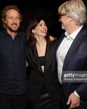 Michaela Watkins Instagram - Last night’s #Paint premiere was maybe the best I’ve ever been to for a variety of reasons. 
1: it was so fun to make because this cast is RIDICULOUSLY funny and talented. 
2: @britmcadams wrote and directed the hell out of it. This is a 12 year process and it’s finally out in the world. 
3: @anniesertich @amyslomo @dvanfang @nickwcollins @fred4all were the BEST dates 
4: lots of @thegroundlings pals peppered in the film and they are as ever- great comedians and great humans. @barahsakers @therealsmedley @scottbeehner @rygaul (and of course @wendimclendoncovey our hysterical costar)
5: I saw the film for the first time in its completion and — ITS GREAT.  One never knows how things will turn out and it’s such a quirky specific little gem IN MY OPINION. 
6: so much of the cast and crew flew out for last night and we got to reunite the family. Special props to @yulitzin our hair dept head, who took a day trip from her job in Florida to be here and did my hair last night. @allie_pearce (cost designer and hottie in the Photo Booth w/ me) @ricardolouison and so many more. Forgive me. 

The only bummer was @ciararenee8 was too busy starring in her play @geffenplayhouse to attend and she was DEEPLY MISSED. (Pictures from set above) and also EXTREMELY MISSED is @lusiastrus who makes me guffaw on and off screen. Genius 

Thank you to this glam team. 
Makeup: @lizlash ride or die
Hair: @yulitzin as mentioned
Styling: the kind and patient @kimmyerin who got me showing more skin than my usual. ❤️

 🙏💕🙏

@smythebrand
@lagencefashion 
@levianjewelry
@nadrijewelry
@mingyuwangnewyork

And shout to PR @lindsayk927 @snappyjro 

Thanks @ifcfilms- in theaters April 6th!