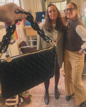 Michaela Watkins Instagram - So so so many thank yous for @levelfilm in Toronto throwing Suze a “coming out” party. #suzefilm drops 2/23 in theaters all over Canada. This film is near and dear to me and thank goodness for @mynameislinsey and @imdaneclark for this fantastic experience. I drank too many “empty Nester” cocktails and hunt with some of Toronto’s finest chicks. Was great to be reunited with some of the cast. @charles_gillespie @sarawais @rainbowsun 

I also loved the hell out of this suit that fit like it was made for me. So thank you @paulsmithdesign and a trillion thank yous for my new bag from @shopclarev in which @clarevivier actually handed me her own personal clutch. I promise to give it a nice home and use it endlessly. Too generous she is. 

Styling: @kimmyerin 
Hair/ Makeup : 
Suit and blouse: @paulsmithdesign 
Clutch: @shopclarev 
@sifjakobsjewellery 
@francosarto 
@clio_official 

#filmpremiere #independantfilm #michaelawatkins #toronto #emptynester #momanddaughter