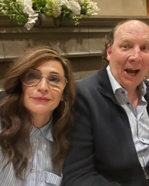 Michaela Watkins Instagram - Got gussied up to celebrate the launch of #DinnerWithTheParents. First 4 episodes drop on @amazonfreevee tomorrow! It’s a family comedy and it’s nuts. Based on the British show #FridayNightDinner. I have the best cast mates. #carolKane #danbakkedahl @henryhallmusic @danielthrasher @jahnglayzer @iris.bahr @izukahoyle @robdelaney @officialchristineadams @mirceamonroe and created written by @jonbeckerman as well as some other amazing writers who made it so fun. So many people to thank and name. Please forgive me. @bigtalk @cbstvstudios @ginalyonstv #comedy #family #dinner #newseries 

(PS: thanks @nataliemoralesloves and @amyslomo  and @fred4all for the best premiere posse I could hope for) 

Glam team A    : 
Makeup goddess: @lizlash always forever 
Hair goddess: @nickichestnut 
style goddess: @ecduzit 

Dress: Maje @mahj.to.go 
Blazer: Another Tomorrow @anothertomorrow 
Boots: Jimmy Choo @jimmychoo 
Jewelry: Jenny Bird @_jennybird 
Bag: Clare Vivier @clarevivier
