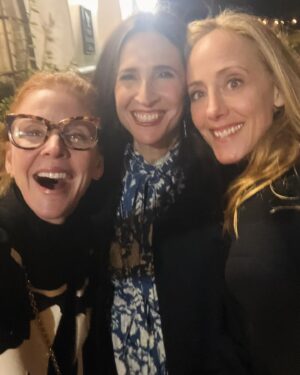 Michaela Watkins Instagram - Im dizzy. Last night was a dream of loving faces (friends) watching the US premiere of #Suze at the @officialsbiff. I can’t believe how many folks drove up to Santa Barbara to watch this film that’s directed pitch perfectly by writer directors @mynameislinsey and @imdaneclark. The audience was so on board of this comedy dramedy. My astounding scene partner @charles_gillespie and @sarawais and @aaron_ashmore @ajahnischarley @rainbowsun @ordenastephensthompson #victorhsu  thanks to @kristyneville and @wildlingpictures @levelfilm THIS IS A WONDERFUL FILM AND WE NEED US DISTRIBUTION TO SEE THIS SO THEY WILL FALL IN LOVE WITH #mysuze 

Styling: @kimmyerin 
Hair: @charles_dujic 
Makeup: @bethanymccarty 
@maisonaudmi
@gennyofficial
@francosarto
@pdpaola_jewelry 
#independantfilm #dramedy #filmfestival #art #happiness