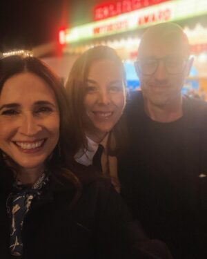 Michaela Watkins Instagram - Im dizzy. Last night was a dream of loving faces (friends) watching the US premiere of #Suze at the @officialsbiff. I can’t believe how many folks drove up to Santa Barbara to watch this film that’s directed pitch perfectly by writer directors @mynameislinsey and @imdaneclark. The audience was so on board of this comedy dramedy. My astounding scene partner @charles_gillespie and @sarawais and @aaron_ashmore @ajahnischarley @rainbowsun @ordenastephensthompson #victorhsu  thanks to @kristyneville and @wildlingpictures @levelfilm THIS IS A WONDERFUL FILM AND WE NEED US DISTRIBUTION TO SEE THIS SO THEY WILL FALL IN LOVE WITH #mysuze 

Styling: @kimmyerin 
Hair: @charles_dujic 
Makeup: @bethanymccarty 
@maisonaudmi
@gennyofficial
@francosarto
@pdpaola_jewelry 
#independantfilm #dramedy #filmfestival #art #happiness
