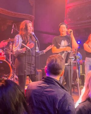 Michaela Watkins Instagram - Shameless pics happening here. I’m still reeling from the greatest time getting to sing with #middleagedadband @madjamband @davidwain @kenmarino and the whole damn band just BROUGHT it including David’s kiddo Henry on sax. @mrjordankatz and @joelotruglio and @nadiaquinn and #FrankBarrera #jonspurney #sweetteddyP @thomaspatricklennon @kerrikenneysilver @alfredyankovic 

…bracing for the depression now.