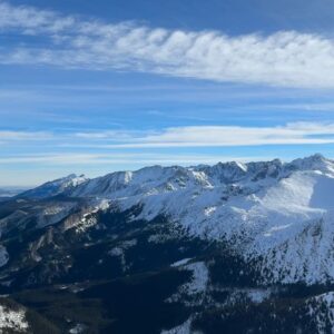 Michał Materla Instagram - Lubię tam wracać zimą , cieszyć się chwilą i zapamiętać ten widok 🏔️