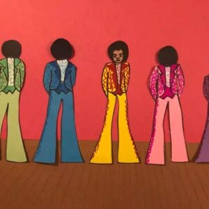Michel Gondry Instagram - Since my last MJ post I couldn’t think of anything relevant to show but I kept thinking of this dream I had the day he died. So I animated it. Of course i don’t dream in paper but it’s the closest I could get.