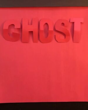 Michel Gondry Instagram - Ghost Humiliation. Sorry for the misspelling: started and haunts.