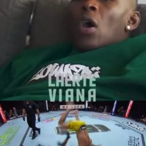 Michel Pereira Instagram - 🤣🤣 OH CARAI#! Todos nós entendemos a reação de Israel Adesanya com o 'Fumo Mix' de Michel Pereira (@michelpereiraufcl) sobre Ihor Potieria no UFC 301. Quem teve a mesma reação do ex-campeão?

🎥: @stylebender / @UFC 

#ufc301 #ufcrio #ufc #mma #michelpereira #israeladesanya