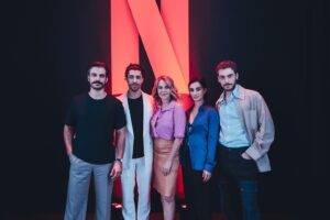 Michela De Rossi Instagram - @netflix see what’s next!
Presentazione palinsesto Netflix 
#briganti ⚔️ soon! 

Grazie
@volver.actor @lapalumbocomunicazione 
@whynotmodels 
@giorgioarmani 
@fulviatellone 
@stellagiannetti