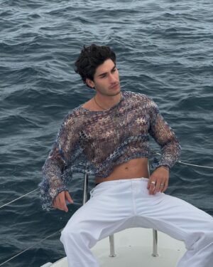 Michelangelo Vizzini Instagram - Gran signore with @calvinklein in Lanzarote 🐚🦀