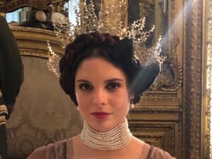 Michele Clapton Instagram - AND finally some of my rushed photos on set, I’m not a photographer that’s for sure! We had a really controlled colour palate for the women’s costumes that I think work beautifully against the wonderful uniforms made for us at Hero in Poland. It takes an army of talented costume crew to make all these costumes, sadly far to many to mention here.. But I must give thanks to my assistant designers Alex Fordham Sophie O’Neill and Emma O’ Loughlin.. AND Clare Spragg costume supervisor extraordinaire for helping to put together both our British and Italian teams ( we filmed this in Turin) phew! @sophie__oneill @emmaolo7891