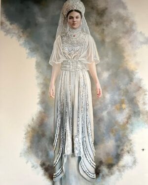 Michele Clapton Instagram - More drawings from The Kings Man. This time with the help of Simon Thorpe my illustrator on this film. I worked here with Simon to develop a ‘look’ for the female extras in the ball scene. I needed to find a solution that the Director was happy with and that I felt still reflected the idea of a dress ball in Russia..At these times it’s really important for all concerned to really be able to visualise the finished look and often the studio will need to sign off on these but not on this film, it’s all Matthew V.  For this my costume sketches whilst informative to the people that make the costumes are not so accessible outside of our department. Anyway I though it would be interesting to share here for those that are not in the film industry how things work. The first photo is where we arrived and it was approved, the last is where we started.. sorry back to front!
Thank you Simon you genius! See more of his work here  @sim0ndo
