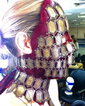 Michele Clapton Instagram - Looking back to the beginning of GOT.. such a mammoth project to start! Finding our way in through trying ideas out in the workshop.. my turn here!!@good memories…