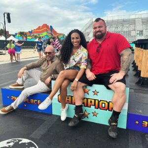 Michelle Ackerley Instagram - And that’s a wrap in Myrtle Beach South Carolina for @theworldsstrongestman 2024. It’s been an absolute blast with the best team!💪🏽🎬👏🏾
@channel5_tv