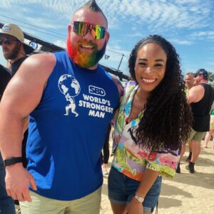 Michelle Ackerley Instagram - And that’s a wrap in Myrtle Beach South Carolina for @theworldsstrongestman 2024. It’s been an absolute blast with the best team!💪🏽🎬👏🏾
@channel5_tv