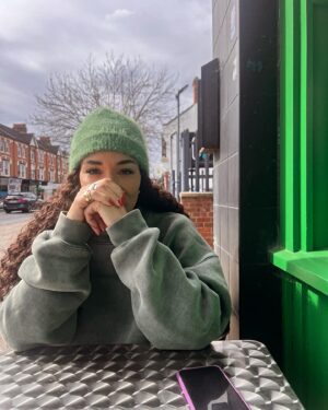 Michelle Ackerley Instagram - Took a day off. Wore a green hat. Loved it. 
#headspace